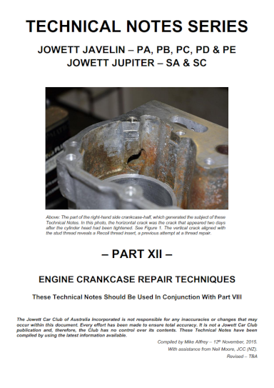 Part 12 Crankcase Repair Techniques