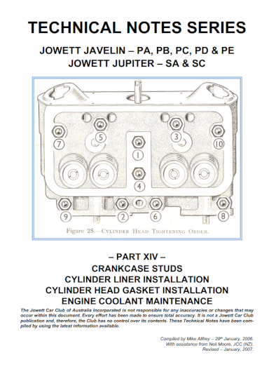 Part 14 Cylinder Head Gasket