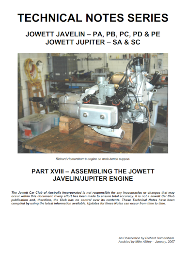 Part 18 Engine Assembly