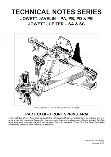 Part 32 Front Spring Arm