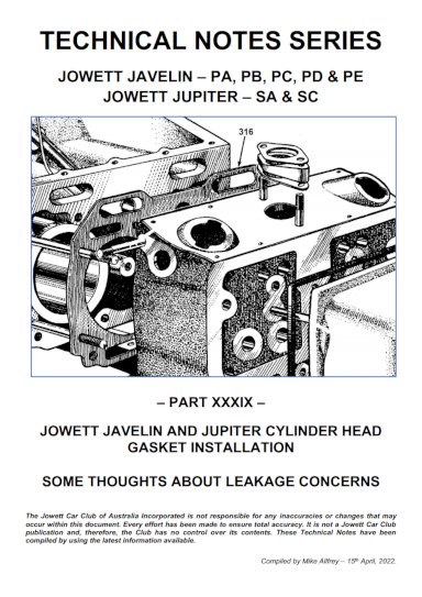 Part39 Thoughts on CylinderHead Gasket Leakage